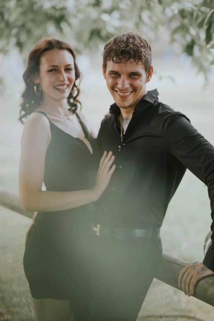 Hochzeitsfotograf Fulda - Constanze & Philipp – Hochzeitsgäste an der Donau