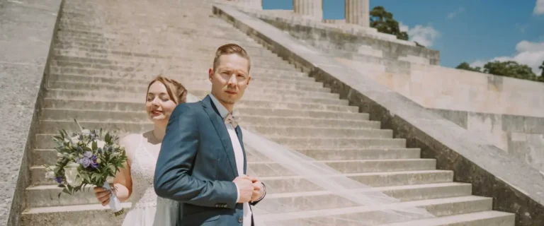 Hochzeitsfotograf Fulda - Constanze & Philipp – Hochzeit an der Walhalla