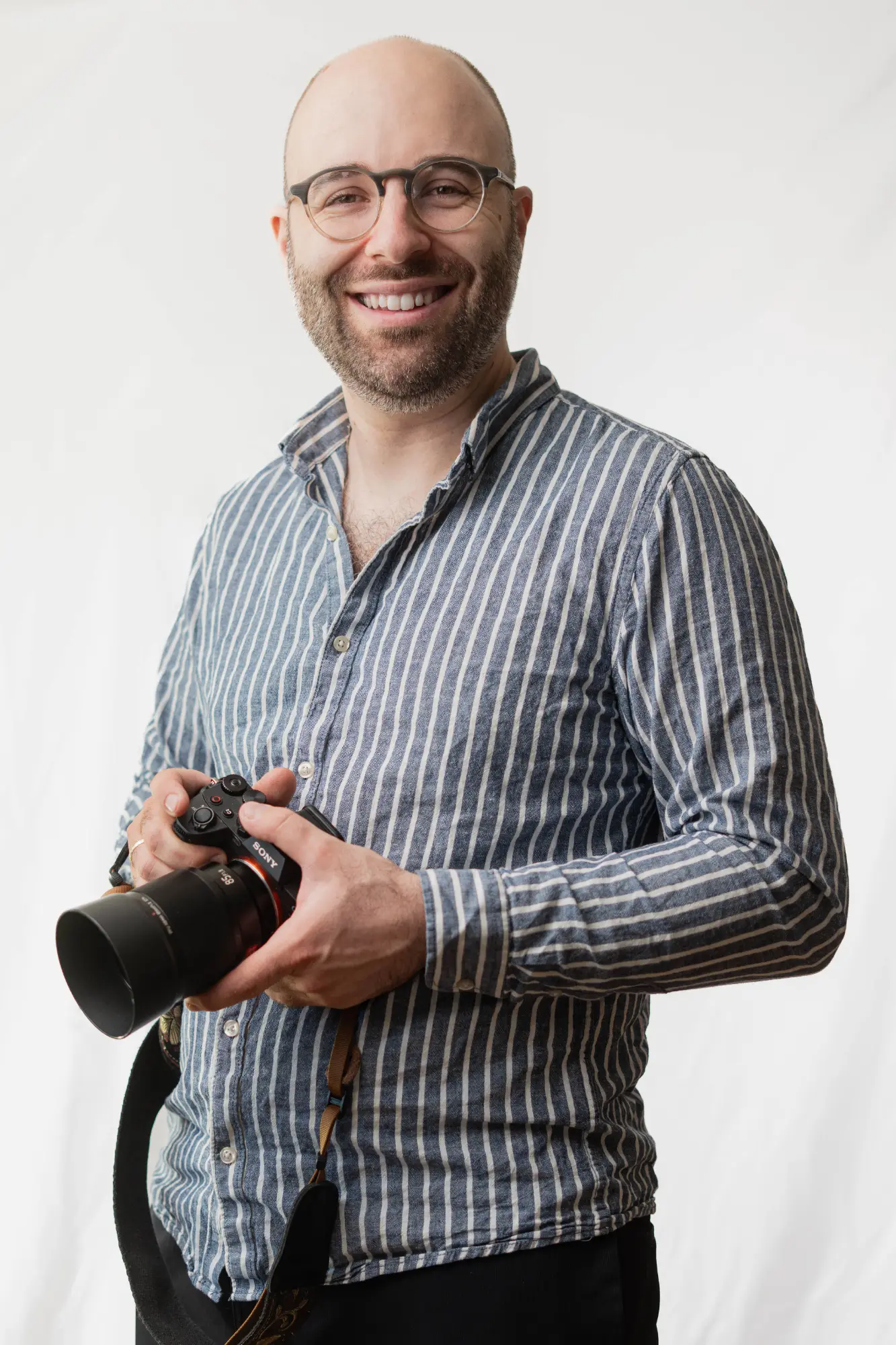 Hochzeitsfotograf Richard Klinkert mit Kamera